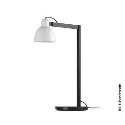 Table lamp steel E27 black CREDIN