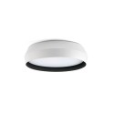 White aluminum ceiling lamp VIRIEU