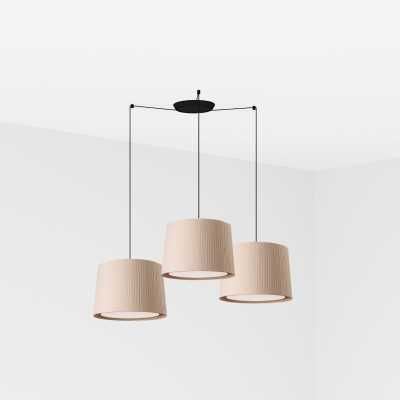 Ceiling lamp steel E27 matte black WYLDER