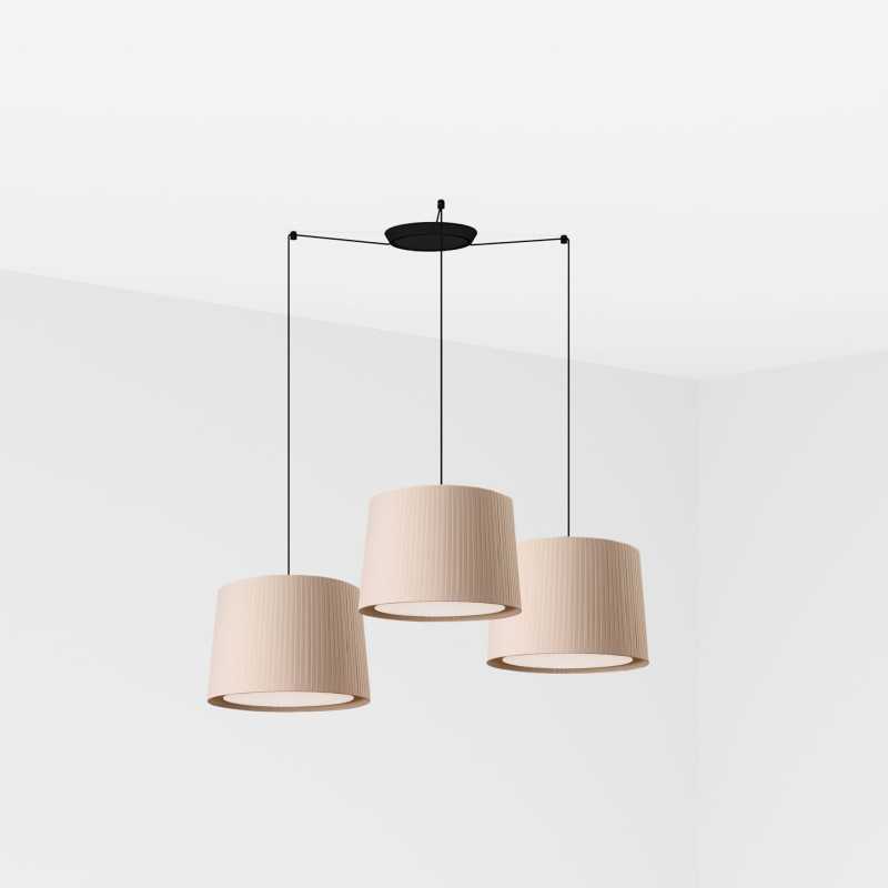 Ceiling lamp steel E27 matte black WYLDER