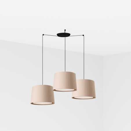 Ceiling lamp steel E27 matte black WYLDER