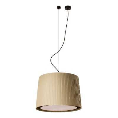 Ceiling lamp in matte black steel with E27 socket by ROUZEDE