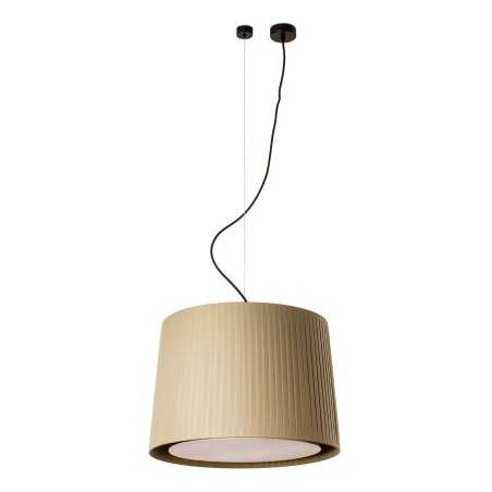 Ceiling lamp in matte black steel with E27 socket by ROUZEDE