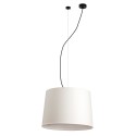 Ceiling lamp in matte black steel E27 LANGRES