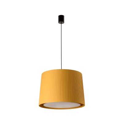 Ceiling lamp in matte black steel with E27 socket, MOUREZE