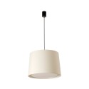 Ceiling lamp in matte black steel with E27 socket COOLUS