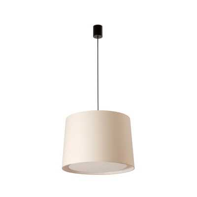 Ceiling lamp in matte black steel with E27 socket JUNHAC