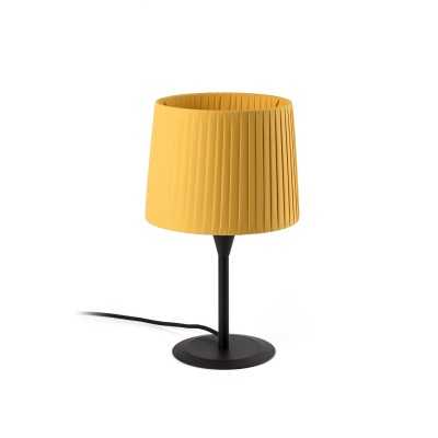 Table lamp steel E27 black MAYNAL