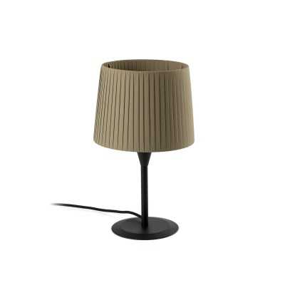 Table lamp steel E27 black GRIGNY