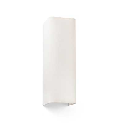 Wall lamp in matte white steel with E27 socket, CHEPPY