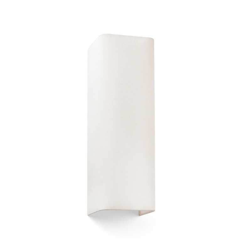 Wall lamp in matte white steel with E27 socket, CHEPPY