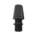 Black plastic cable tie 10/100 for decorative cable