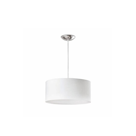 Ceiling lamp in matte white steel with E27 socket, VINGRAU