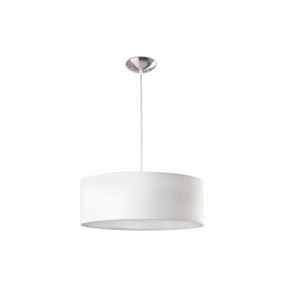 Ceiling lamp in white steel with E27 socket, ROGNON.
