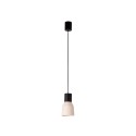 Ceiling lamp in matte black steel E27 CORLIER