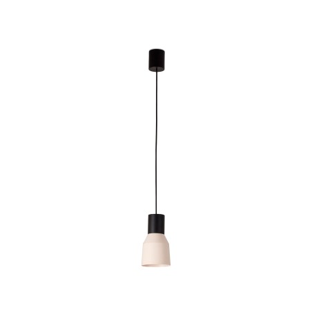 Ceiling lamp in matte black steel E27 CORLIER