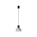 Ceiling lamp in matte black steel E27 BOUZAIS