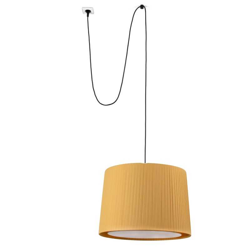 Ceiling lamp steel E27 brown LE VAL