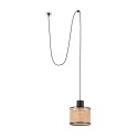Ceiling lamp steel E27 black MONTFA