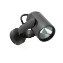 Wall lamp with integrated black aluminum LED MORGANX