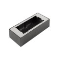 Black surface box MAHERU
