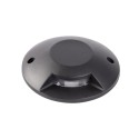 Wall lamp with integrated LED in matte black aluminum by VERDIER.