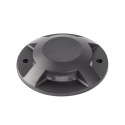 Wall lamp with integrated LED in matte black aluminum CROZET