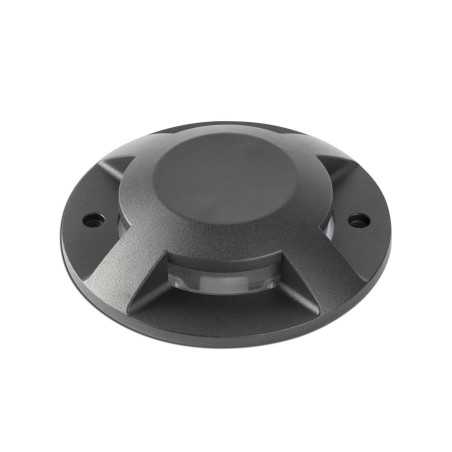 Wall lamp with integrated LED in matte black aluminum CROZET