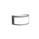 Aluminum wall lamp E27 gray COMBRET