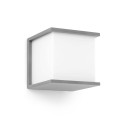 Wall lamp aluminum E27 gray VESOUL