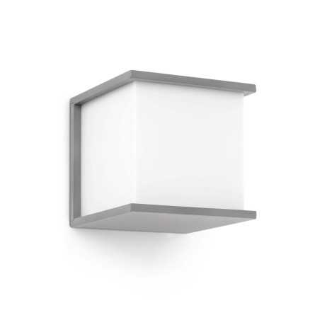 Wall lamp aluminum E27 gray VESOUL