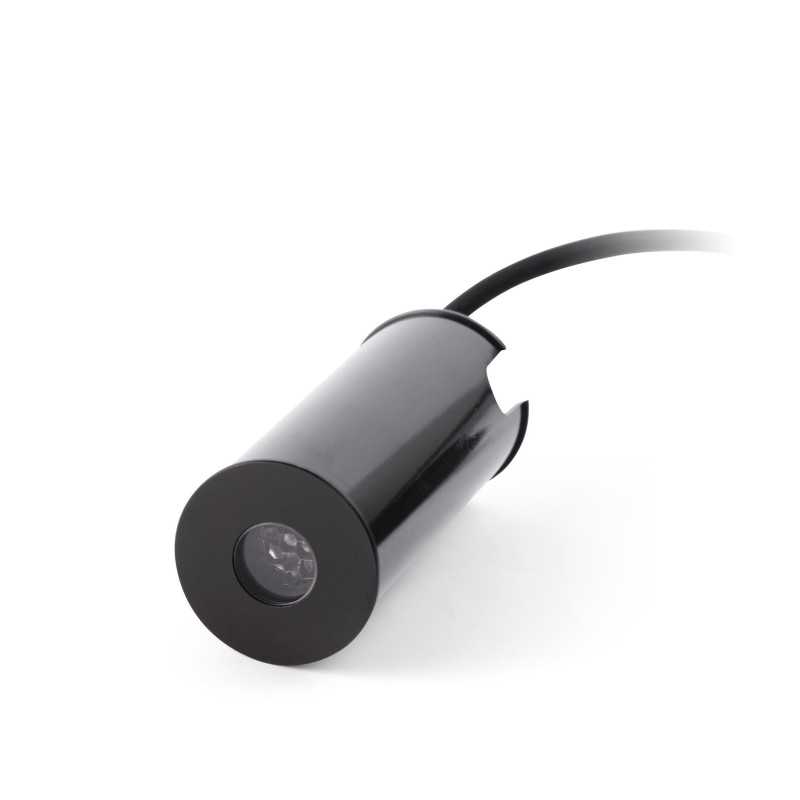 Floor lamp with integrated black LED steel CHICHEY