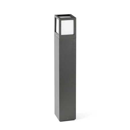 Floor lamp aluminum E27 gray DORNES