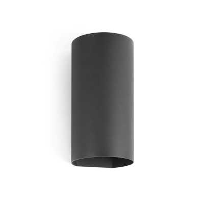 Wall lamp with integrated LED in gray aluminum INEUIL