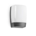 Wall lamp with integrated LED in gray aluminum DAMLOUP