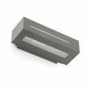 Wall lamp aluminum E27 gray SONNAC