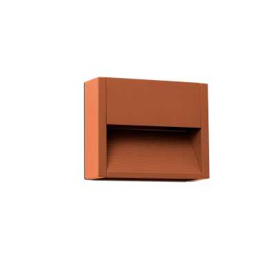 Wall lamp with integrated LED in oxidized aluminum CERIZY