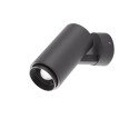 Wall lamp with integrated LED in gray aluminum BELAYE