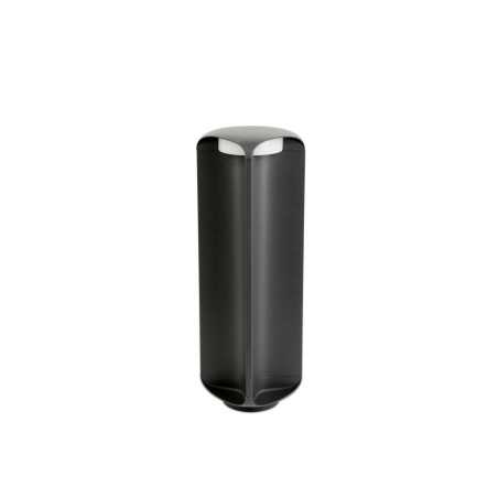 Floor lamp with integrated LED in gray aluminum PALAJA
