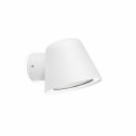 Wall lamp aluminum GU10 matte white CORBARA