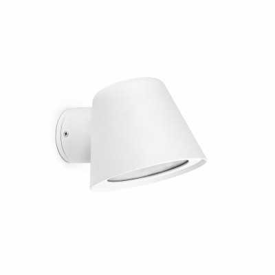 Wall lamp aluminum GU10 matte white CORBARA