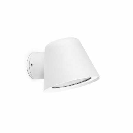 Wall lamp aluminum GU10 matte white CORBARA