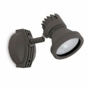 Aluminum wall lamp GU10 gray PIMONT