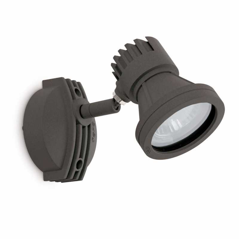 Aluminum wall lamp GU10 gray PIMONT