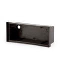 Recessed black BUZIET box