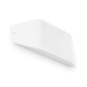Wall lamp made of matte white polycarbonate with E27 socket, BARIZEY.