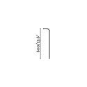 Beige stake accessory VEREAUX