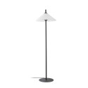 Floor lamp aluminum E27 gray GARONNE