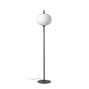 Floor lamp aluminum E27 gray GRESSY