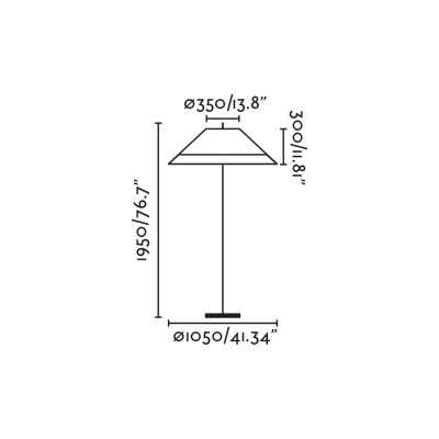 Floor lamp aluminum E27 gray LAIVES